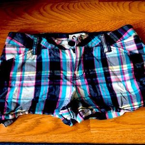 SO: Plaid shorts